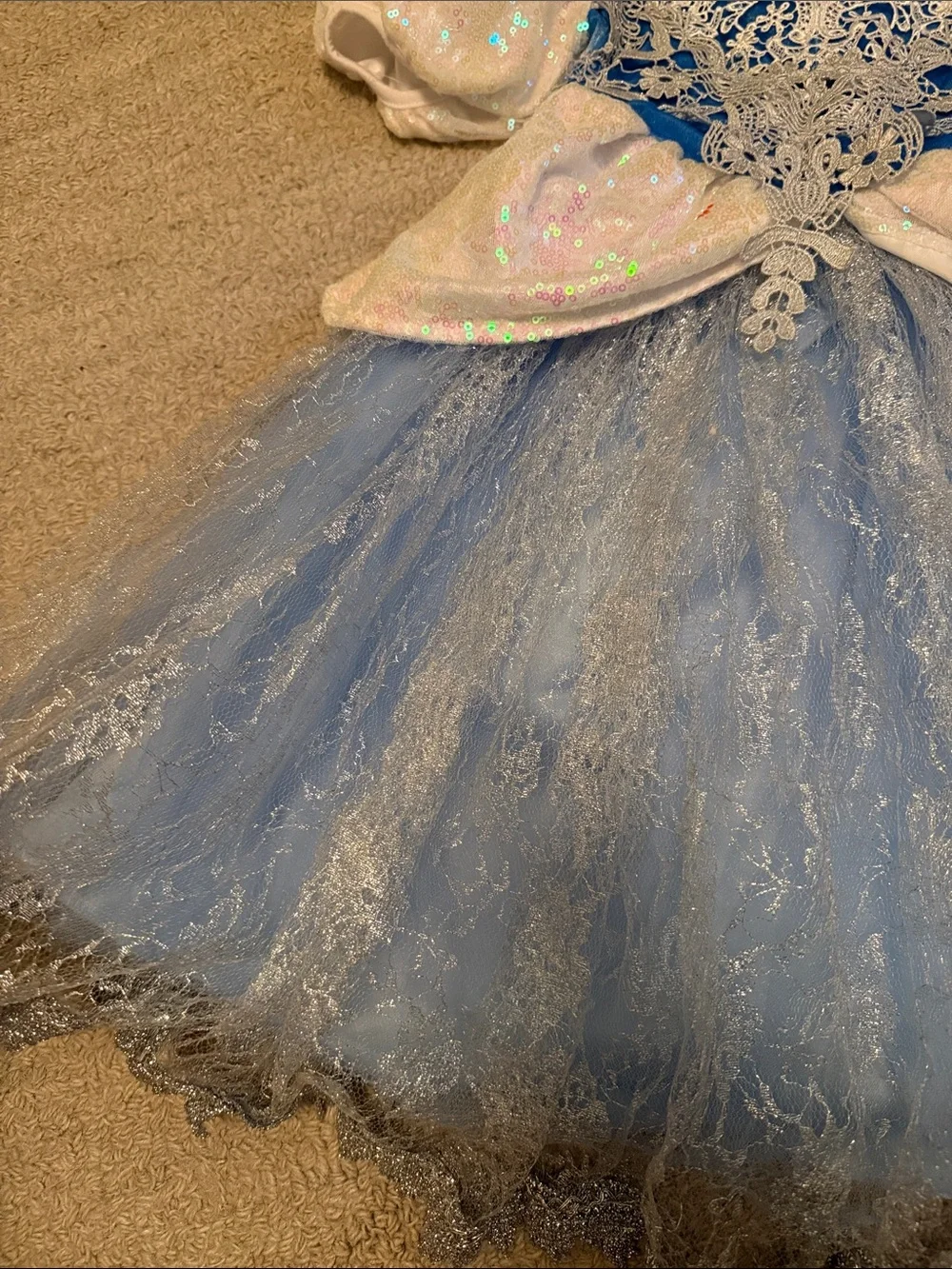 Princess/cinderella dress up dress 5